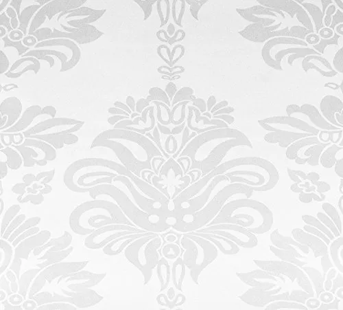 Tapete Barock Ornamente Klassik Verzierung Rasch Textil weiß silber 294543