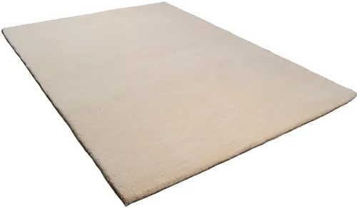THEKO Berberteppich Imaba Sup - Beige Wolle, 60x2,8 cm - Teppich aus hochwertiger Wolle, ideal für gemütliche Wohnräume. Maße: 60 cm breit und 2,8 cm hoch. Genießen Sie Qualität mit FSC-Prüfsiegel!
