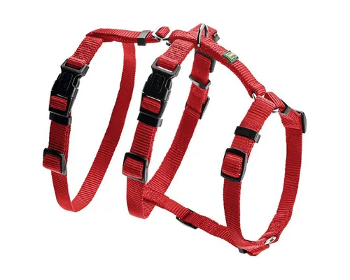 Hunter Vario Rapid Hunde-Sicherheitsgeschirr, rot in rot von Hunter Tierbedarf