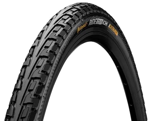 Continental Ride Tour 700x42B Fahrradreifen - Stadtreifen mit reflektierenden Elementen für erhöhte Sichtbarkeit und Sicherheit, ideal für urbane Fahrten.