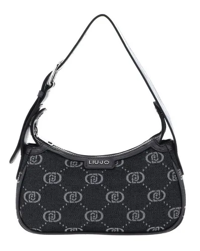 Liu Jo Ridhi Hobo Bag S Schultertasche - Elegante Liu Jo Schultertasche im Hobo-Stil, ideal für den Alltag. Mit praktischem Hauptfach, stylischem Logo-Muster und verstellbarem Henkel für individuellen Komfort.