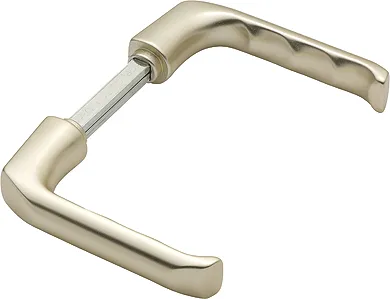 HOPPE Drückerpaar London 113H, Aluminium Farbton: neusilberfarbig|Türstärke min. - max.: 53 - 73 mm