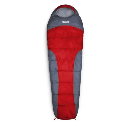 Lumaland Outdoor Mumienschlafsack, 230 x 80 cm - Schlafsack für Camping und Outdoor, wasserabweisend mit optimaler Wärmeregulierung und für Temperaturen bis -5°C geeignet, inkl. praktischer Tragetasche.