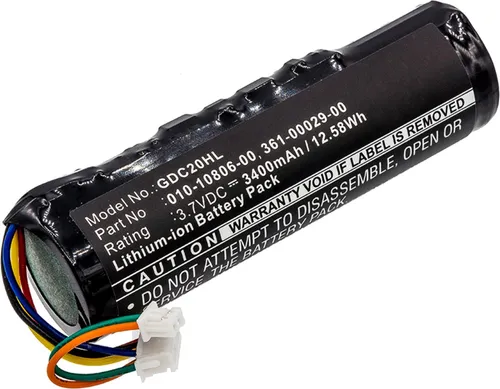 subtel, Akku für Hundehalsband kompatibel mit Garmin Astro DC40, Astro DC20, Astro DC30 (3400mAh, 3.7V) Ersatzakku 010-10806-20