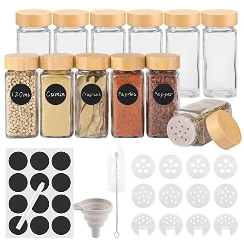 Withosent 12er Set Drahtbügel-Gläser 120 ml