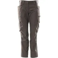 Damen Hose Diamond, extra leicht 76C50 - Arbeits- & Schutzkleidung mit ergonomisch geformten Hosenbeinen, abnehmbarem ID-Kartenhalter und verstärkter Zollstocktasche aus CORDURA®-Gewebe für maximale Funktionalität.