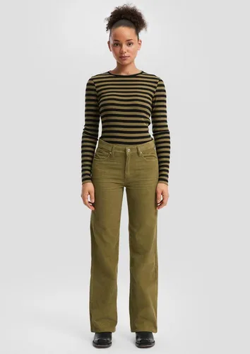 QS Chinos Hose Cordhose mit weitem Bein