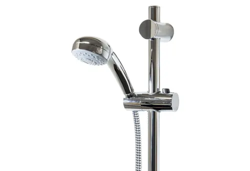 tecuro Brausegarnitur ew-easy-69 - 3 Funktionen für individuelles Duschvergnügen - Brausegarnituren mit Antikalk-Funktion und 3 Strahlarten: Normal, Massage und Kombination. Inkl. 150 cm Brauseschlauch für flexiblen Einsatz.