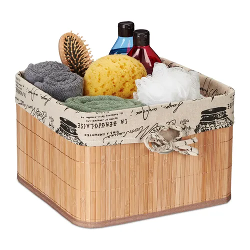 Aufbewahrungskorb Bambuskorb Bambuskörbchen Deko-Körbchen 3 kg 0,5 kg leicht
