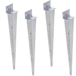 Set Einschlag-Bodenhülse L 40 x 500 mm