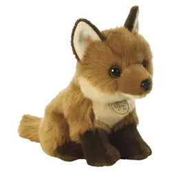 Aurora Miyoni Fuchs 26283 - Kuscheltier Fuchs 22cm - Kuscheltier Fuchs in Braun-Beige, Größe: 22cm, ideal zum Kuscheln und Spielen. Geprüfte Qualität nach DIN EN 71 für sicheres Spielen.