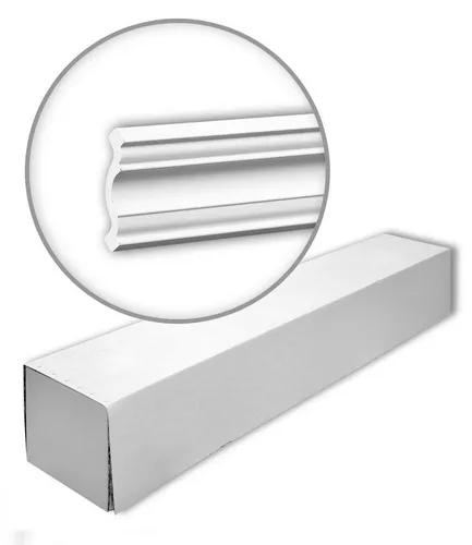 Profhome 650115 Eckleisten Set – 10 Zierleisten in Weiß | 20 m - Hochwertige Eckleisten aus extrudiertem Polystyrol (XPS) für Innen- und Außenbereiche. Zeitgenössisches Design, einfach zu installieren. Perfekt für Ihr Renovierungsprojekt!