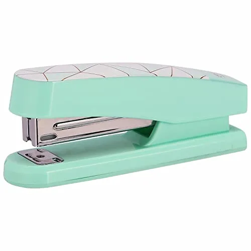 DELI Heftgerät Macaron 25 Seiten 24/6 & 26/6 Farbe zufällig