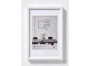 Walther Kunststoffrahmen Steel Style ES015W 10,5x15cm weiss