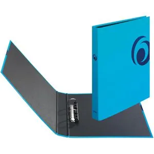 Herlitz Ringbuch 10936516 maX.file Fresh Colour A4, 2 Ringe, Ring-Ø 25mm, türkis