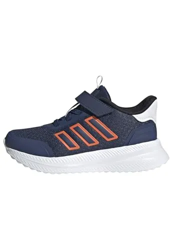 adidas Unisex Kinder X_PLR Hook and Loop Shoes Kids, Dark Blue/semi Impact orange/FTWR White, 30 EU