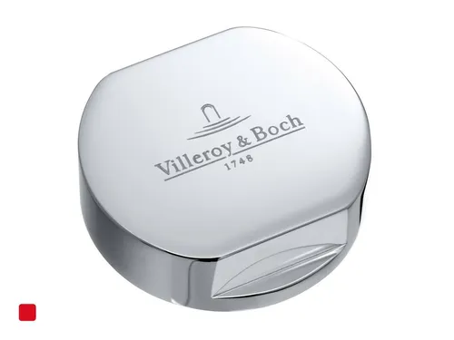 Villeroy & Boch Abdeckkappe für Doppeldrehgriff verchromt - Zubehör - Küchenspülen, hochwertige verchromte Abdeckkappe für einen eleganten Look und einfache Montage.