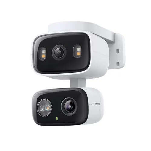 Tapo C246D WLAN Überwachungskamera 2K mit Dual-Objektiv