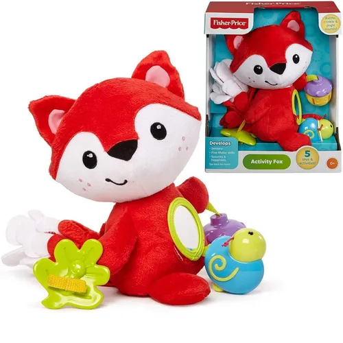 Fisher Price Kleiner Spielfuchs CDN56 Plüsch Kuscheltier Baby Stoffspielzeug