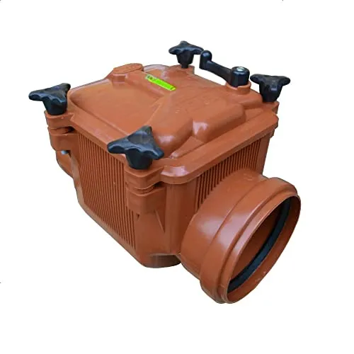 ISTA TOOLS Rückstauklappe DN125 Rückstauverschluss Rattenschutz für HT - KG Rohre Rückschlagklappe abwasser (DN-125)