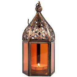 Orientalische Laterne Meena - Orange in orange von Marrakesch Orient & Mediterran Interior