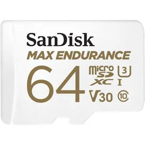 SanDisk Micro-SD-Karte Max Endurance 64GB - UHS-I U3, bis 100 MB/s, ideal für Dash-Cams und kontinuierliche Videoaufzeichnungen