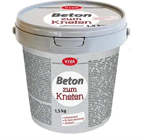 ViVA DECOR Beton zum Kneten 1,5 kg Eimer