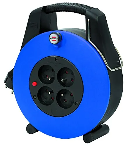 Brennenstuhl confort-line cl-xl Kabeltrommel H05VV-F 3 G1,0, blau, 1102931