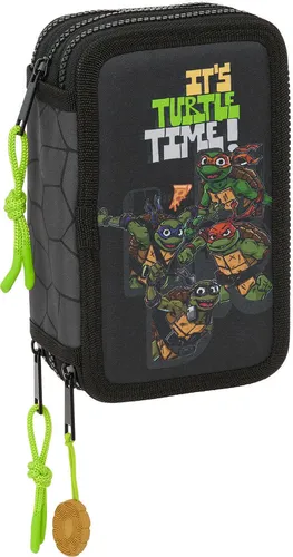 Ninja Turtles Dreifach-Federmäppchen 36 Stück