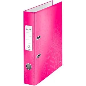 LEITZ Ordner pink Karton 5,0 cm DIN A4, 1 St.