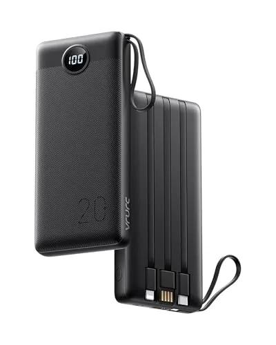 VRURC Powerbank 20000mAh mit Schnellladung von VRURC