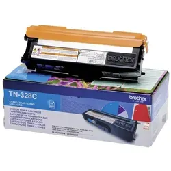 Brother TN-328C - Cyan Toner, Originaldruckqualität für bis zu 6.000 Seiten, ideal für DCP-9270CDN und MFC-9970CDW