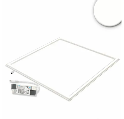 ISOLED Einbaurahmen Aluminium 40W - Einbauleuchte mit 3600lm Helligkeit und 120° Abstrahlwinkel, ideal für energieeffiziente Beleuchtung in Wohnräumen.