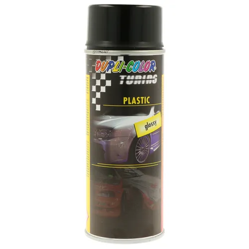 Dupli Color Kunststofflack Plastic RAL 9017 schwarz glänzend 400 ml 758461