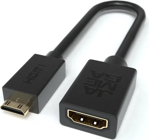 Mini HDMI Adapter Kabel | HDMI Buchse zu Mini HDMI Stecker 4K UHD 2160P