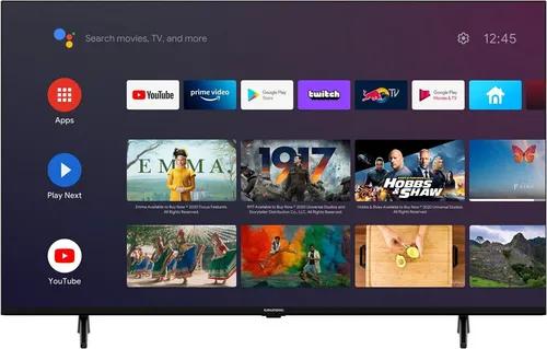 Grundig UHD LED-TV 43 Zoll, Android TV in schwarz von Grundig