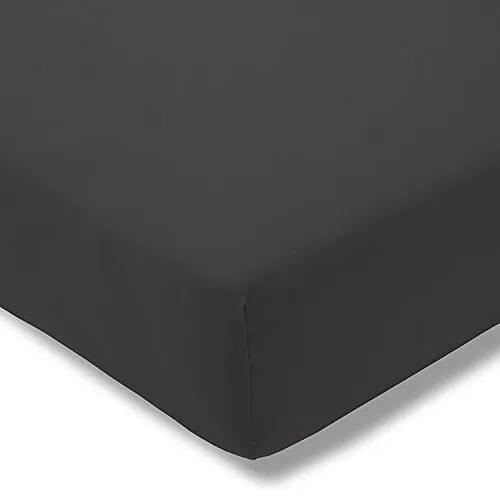 Estella Mako Jersey Spannbettlaken 120/200 schiefer in grau von ESTELLA