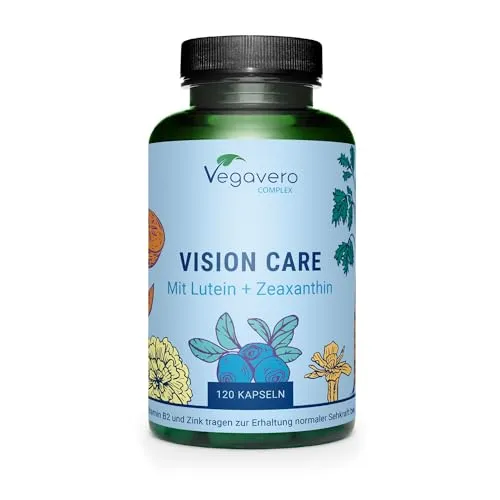 Vision Care Vegavero® Augenvitamine – Lutein & Zeaxanthin für gesunde Sehkraft