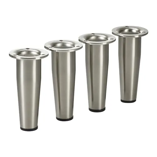 Tischbeine Silber von SO-TECH