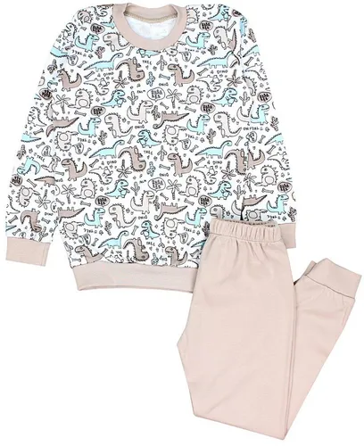 TupTam Schlafanzug Kinder Jungen Pyjama Schlafanzug Set Langarm Nachtwäsche 2-teilig