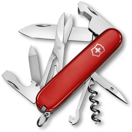 Produktbild Victorinox Taschenmesser Companion, 16 Funktionen, Multitool, Taschenwerkzeug, Inkl. Schere, Schraubendreher, Kugelschreiber, Swiss Made, Rot