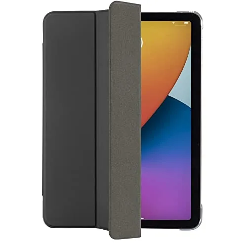 Hama Hülle für iPad Pro 2020 / 2021 / 2022 12.9 Zoll (aufklappbares Case für Apple Tablet, Schutzhülle mit Standfunktion, transparente Rückseite, magnetisches Cover) schwarz