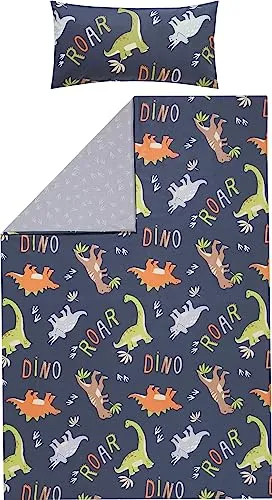 Erwin Müller Kinder-Wendebettwäsche Feinbiber dunkelblau Größe 1x 135x200 cm + 1x 40x80 cm