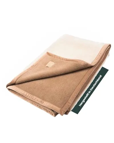 Ritter Decken Suri Baby Alpakadecke 150 x 220 cm in braun von Ritter Decken