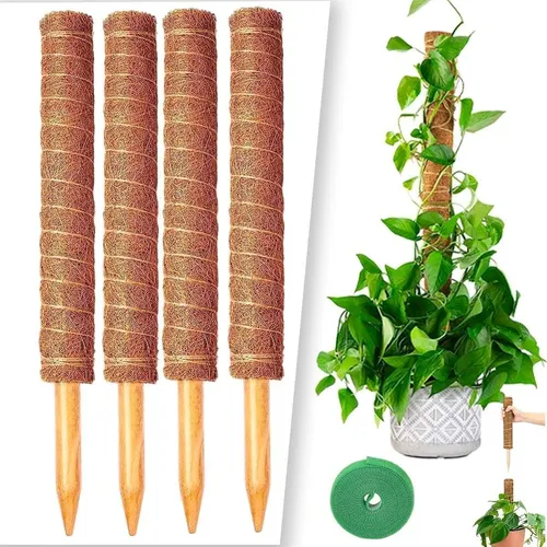 Stück Monstera Rankhilfe Moosstab Pflanzenstab Pflanzenstütze 30cm 4