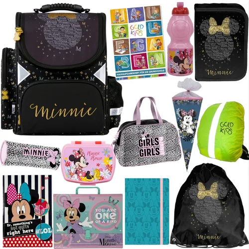 Minnie Maus Schulranzen Set für Kinder