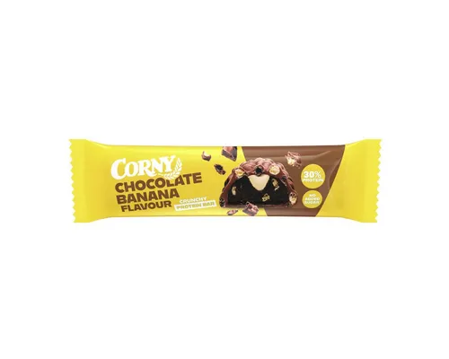 CORNY Cerealien, Corny Protein Crunchy Chocolate Banana Flavor Packung 45g