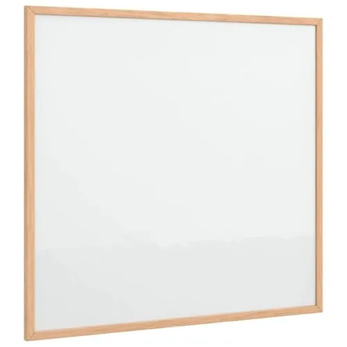 vidaXL Magnetisches Whiteboard mit Kiefernholzrahmen 60x55 cm - Magnettafel für Zuhause oder Büro, einfach zu beschriften und zu reinigen, mit robustem Kiefernholzrahmen für lange Haltbarkeit und vielseitige Montagemöglichkeiten.