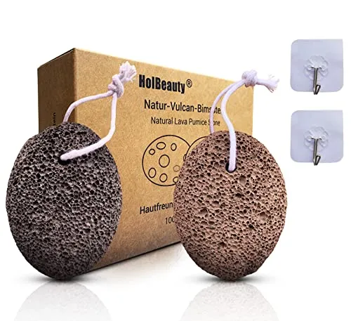 HolBeauty® Bimsstein Fußpflege 2er Set
