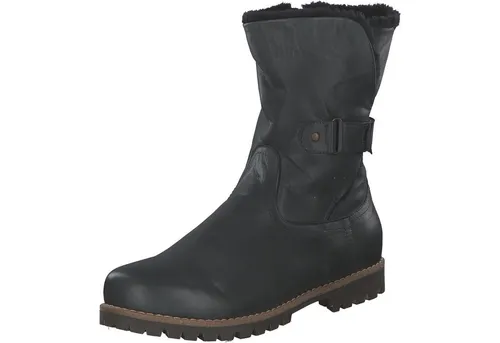 Andrea Conti 0342857-261 Schiefer Schlupfstiefel - Wanderschuhe aus langlebigem Glattleder, mit warmem Futter und bequemen Reißverschlusseinstieg - ideal für kalte Tage.